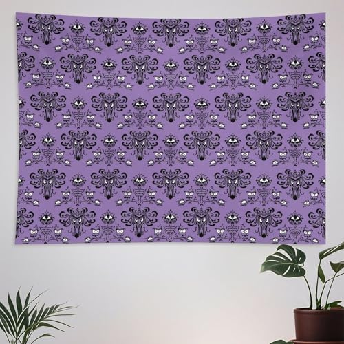 ZhiRain Halloween Tapestry Wall Hanging Horror Spooky Drapes Haunted House