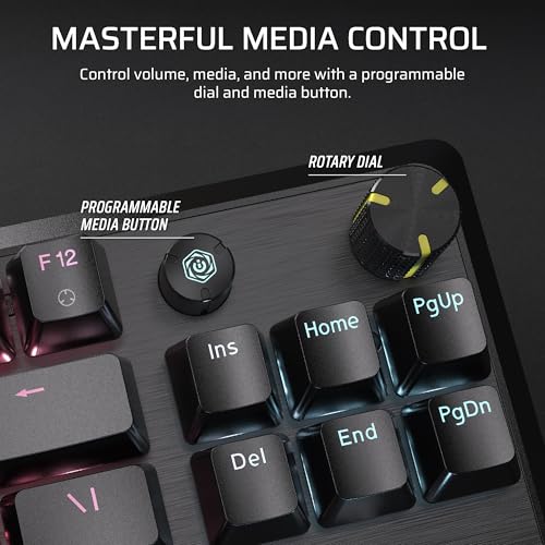 Corsair K70 CORE TKL RGB Tenkeyless Mechanical Wired Gaming Keyboard – Pre-Lubed MLX Red v2 Linear Switches, SOCD, ABS Double-Shot Keycaps, Sound Dampening, 1000Hz Polling, QWERTY NA – Black - image 7