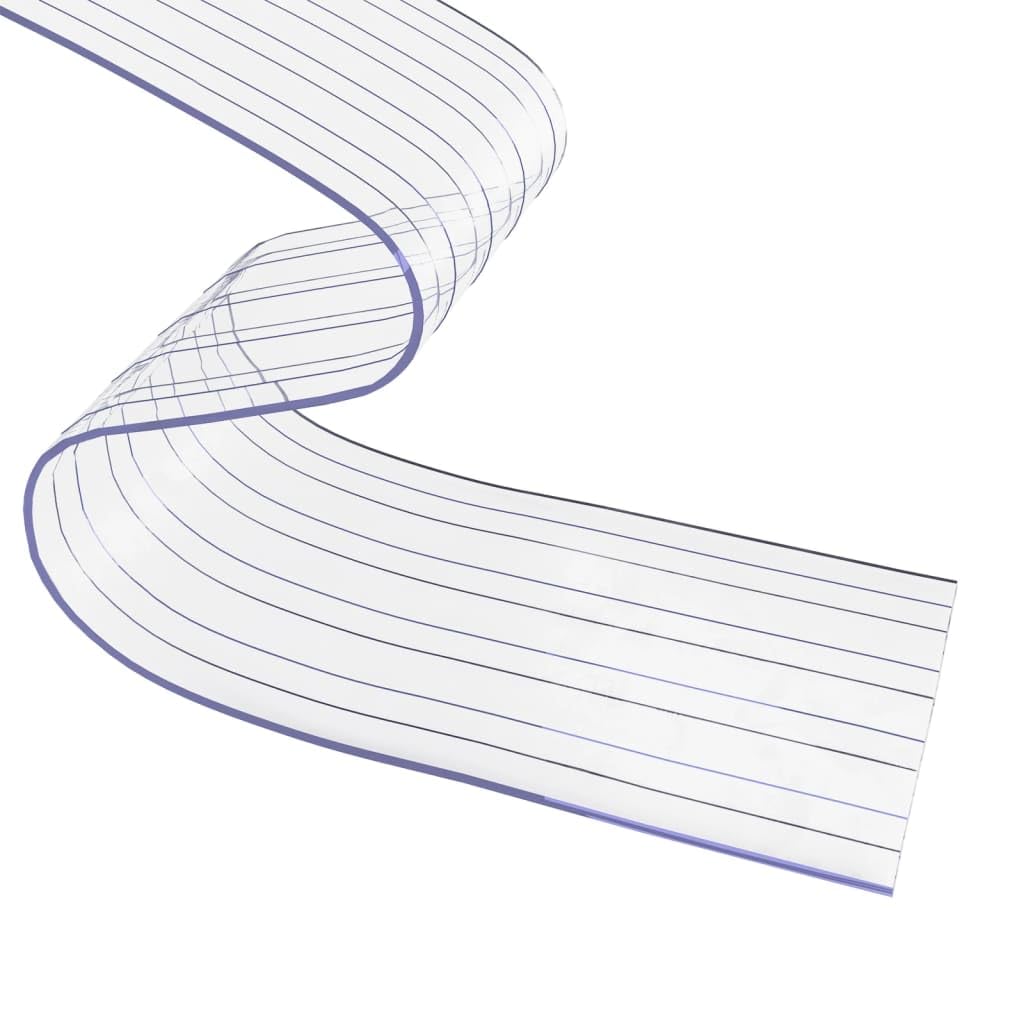 Przezroczysta kurtyna paskowa PVC 200 mm x 1,6 mm, 25 m, zasłona drzwiowa