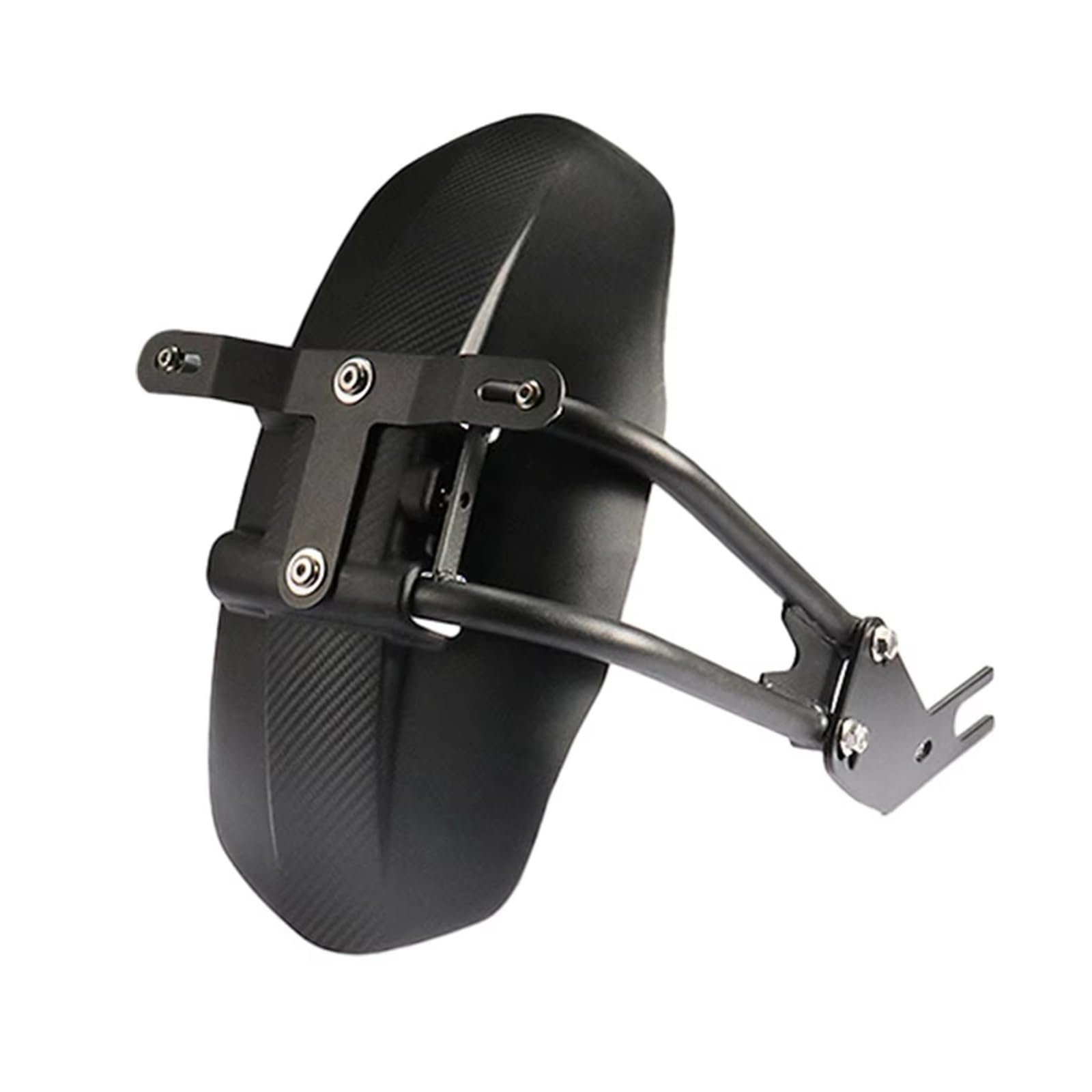 Parafango per Motocicletta Parafango Posteriore Moto con Staffa Targa Moto Accessorio Universale Moto retrò Parafango Estensore Parafanghi