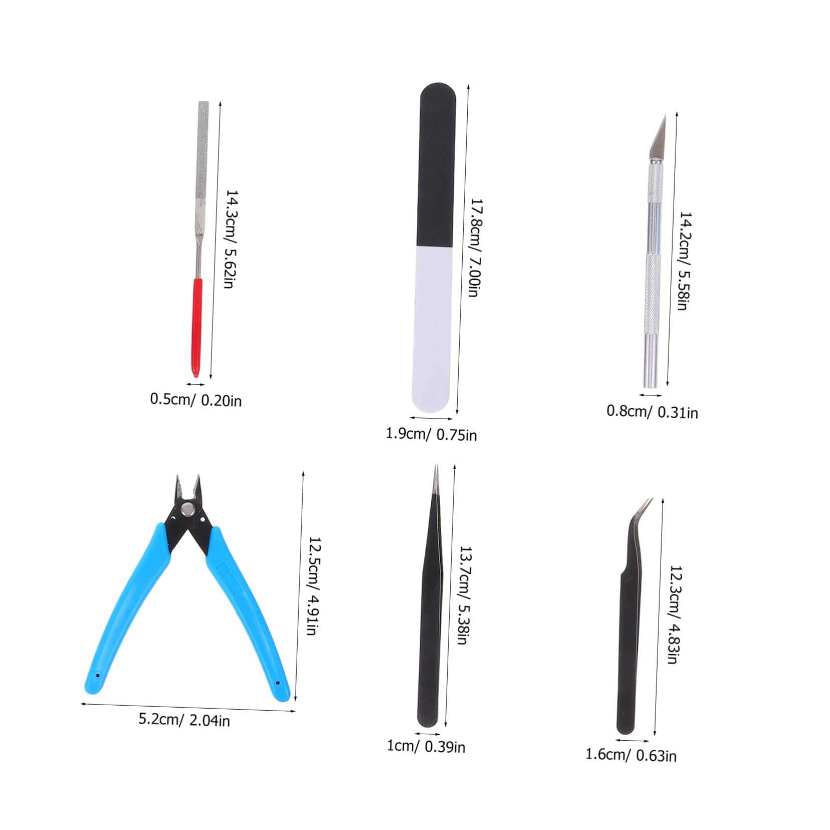 SHINEOFI Kit di Modellismo Strumenti per Hobby Costruzione e Assemblaggio di Modelli in Aeromodelli e Auto Completo e Facile da Trasportare per Principianti ed Esperti
