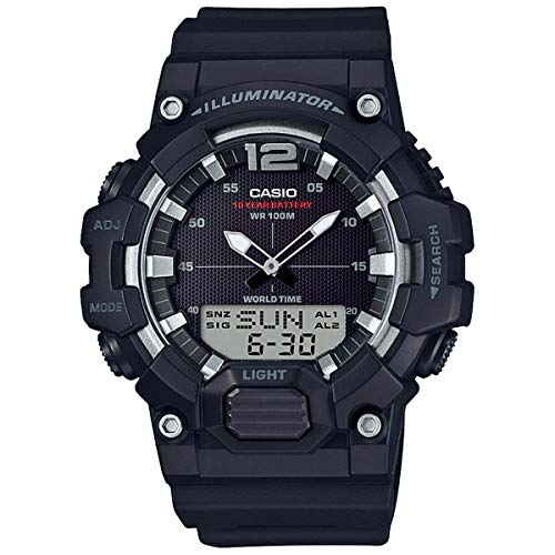 Casio Youth Series Analog-Digital Black Dial Men's Watch - HDC-700-1AVDF(D154)