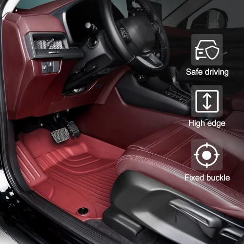 Image of Floor Mats for 2019-2024 Dodge Ram 1500 Crew Cab New Body