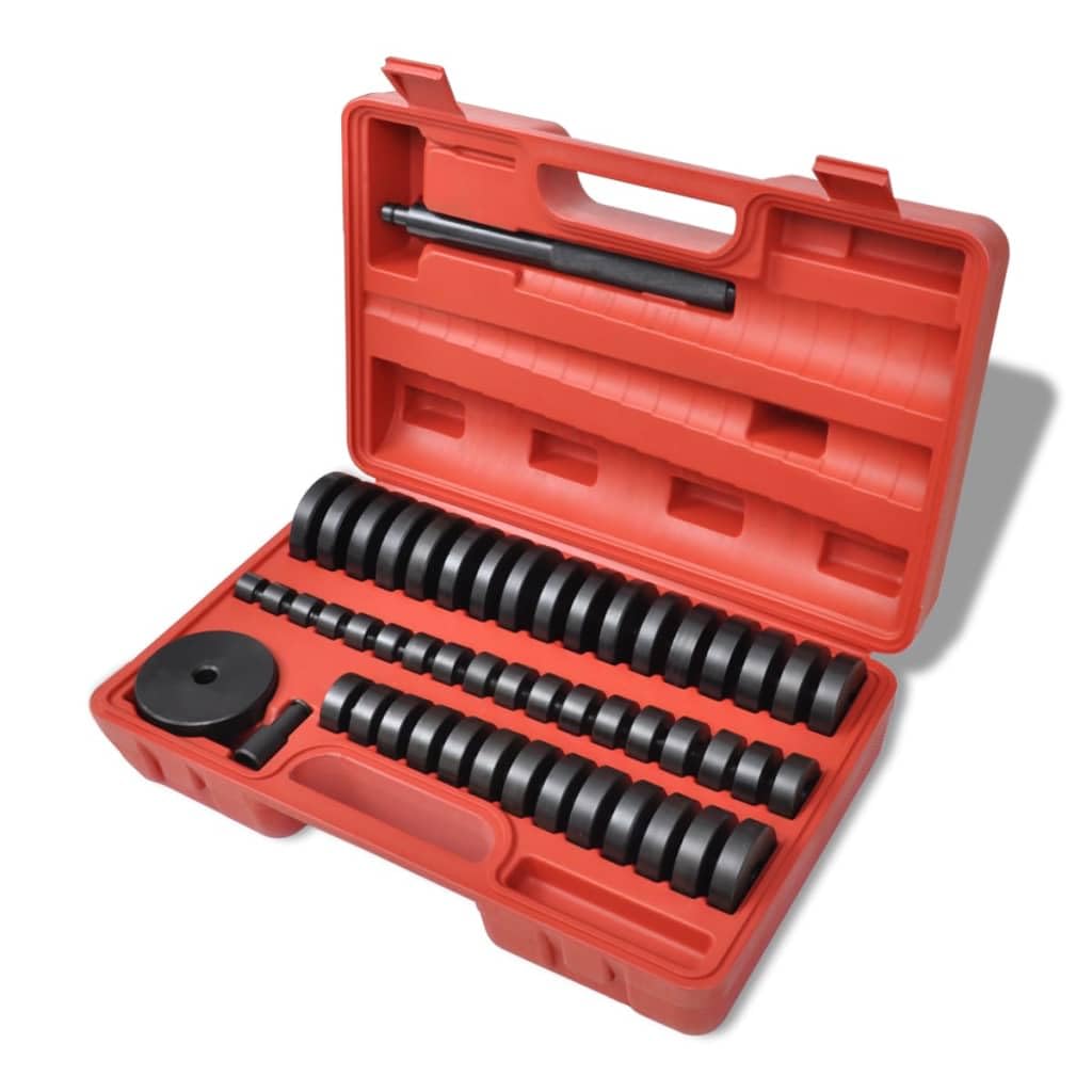 vidaXL Set 51 pz Dischi Boccola Cuscinetti Guarnizioni 18-65mm Kit per Auto
