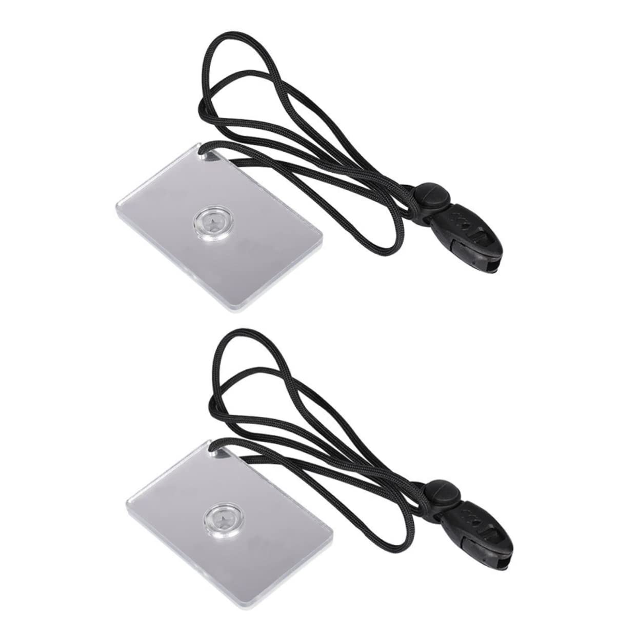 Toddmomy Outdoor Signal Mirror Reflektierender Notfallspiegel Für Survival Camping Schutzfolie Für Sichtbarkeit