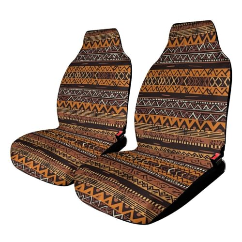 Housse de siège de voiture en tissu style boue africaine élastique