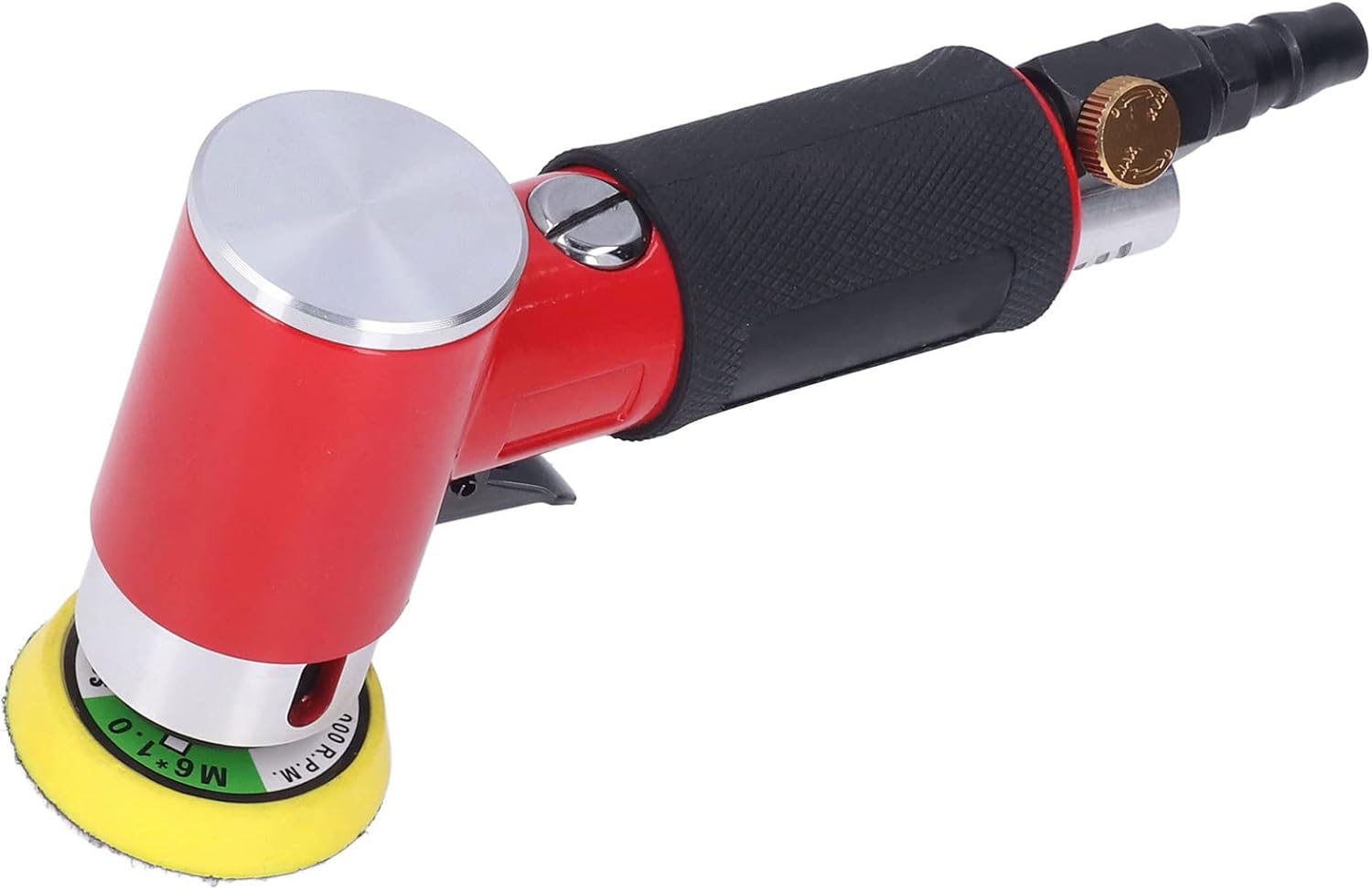Air Sander Eccentric Pneumatic Grinder OW 942, Orbital Sander with 2in 3in Sanding Discs, 15000rpm Speed Grinding for Woodw, Metal Polishing, and Automotive Detai