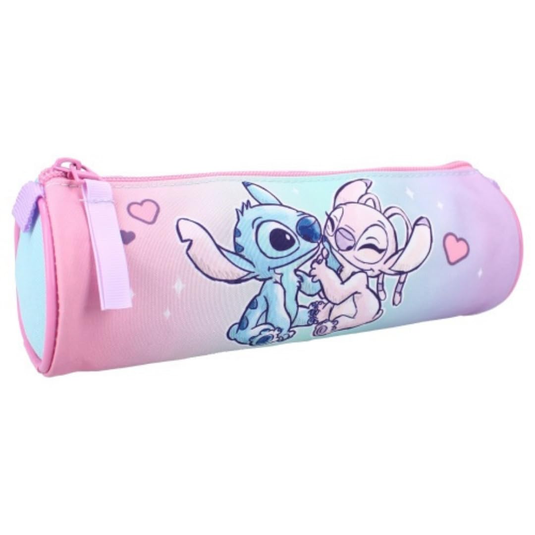 mybagstory - Astuccio rotondo per matite per bambine - Frozen - Bambini