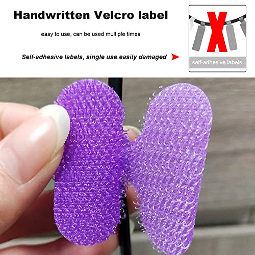 50 Pieces Cable Labels, SelfAdhesive Cable