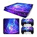 Mcbazel Pattern Series Vinyl Skin Sticker For PS4 Slim Controller & Console Protect Cover Decal Skin (Aura)