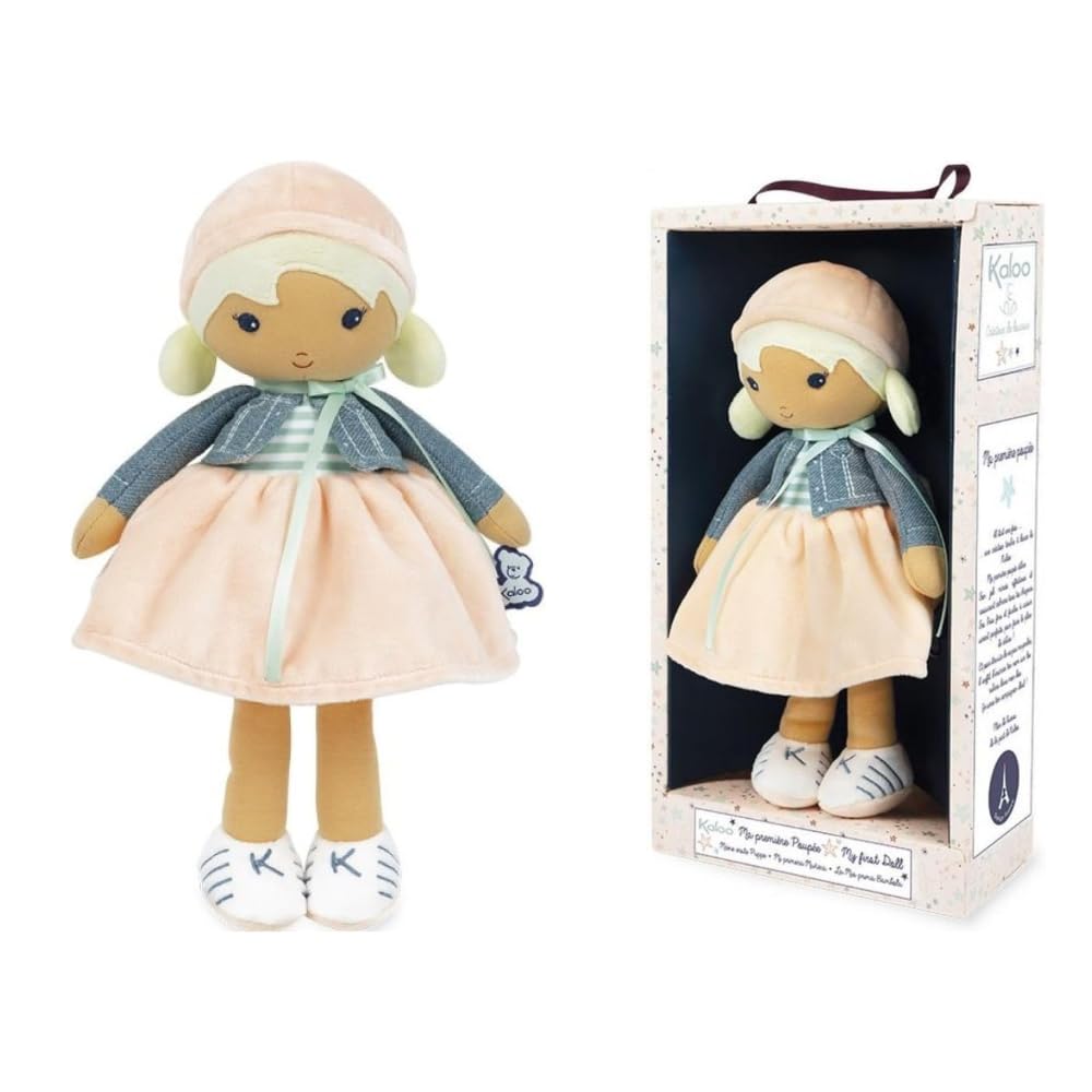 KALOO Colección Tendresse Mi Primera Muñeca de Trapo Chloé K, 32 cm K963660, 32cm, Chloe — view 7
