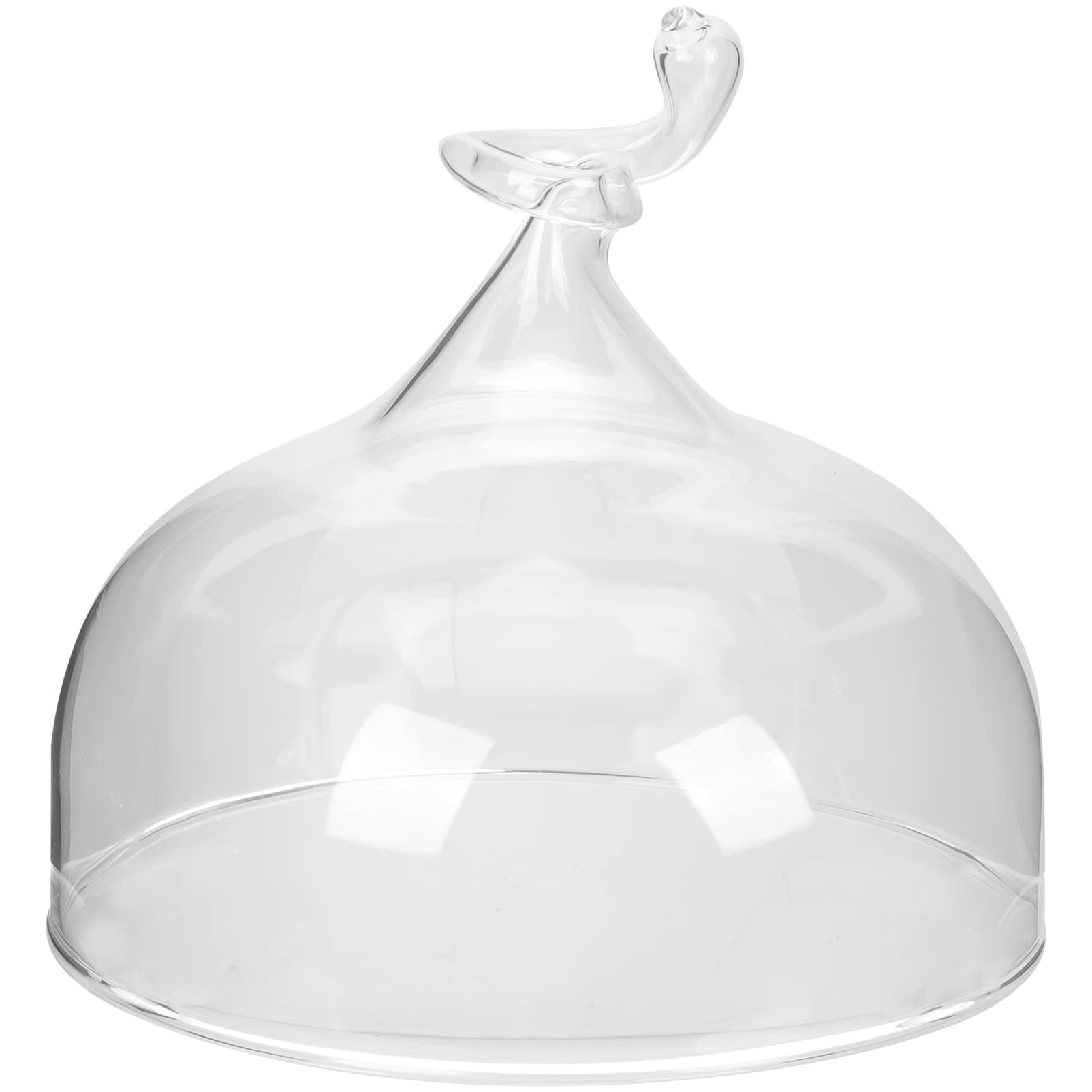 Cúpula de Cristal Transparente para Pastel y Postres