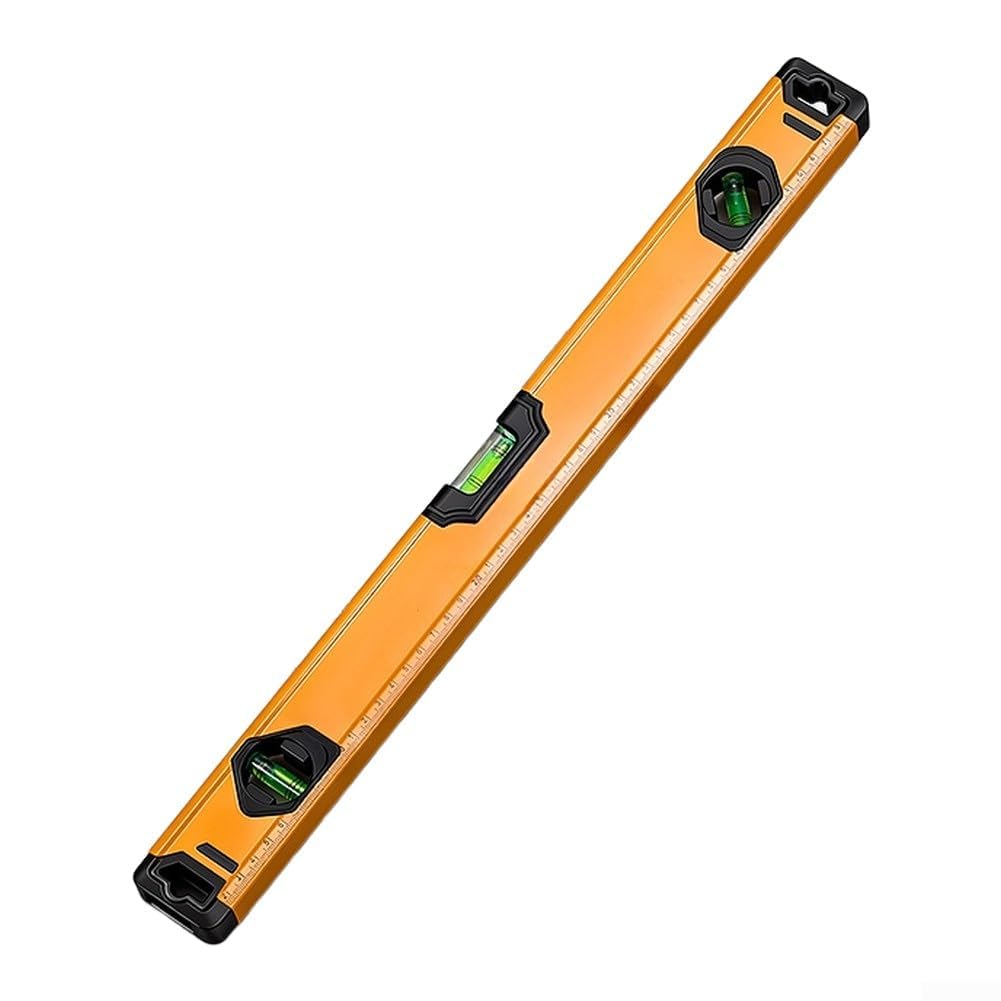 para nivel Magnético de Aleación de Aluminio con Regla Integrada 30cm - para herramienta de Precisión para Metal y para construcción(500mm)