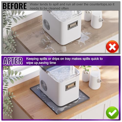 Tapete para máquina de hielo Mxclimate 12x10 pulgadas miniatura 7