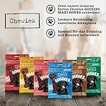 Chewies Training Maxi Snacks Hunde-Leckerli Probier-Paket - gesunde Hunde-Leckerlis ohne Zucker, ideal als Belohnung & Motivation im Hundetraining geeignet, Made in Germany (6 x 200g) – Bild 4