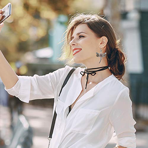 Hicarer 8 Pairs Steampunk Earrings for Women Vintage Drop Gear Earrings Dangle Antique Clockwork Mix Tone Steampunk Accessories Steam Punk Jewelry for Women Halloween Cosplay3