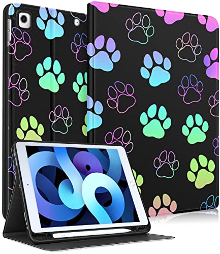 Niedliche IPad 10./11. Gen Hülle – Mit Stifthalter, Automatischem Sleep/Wake & Verstellbarem Standfuß – Kawaii Smiley-Design