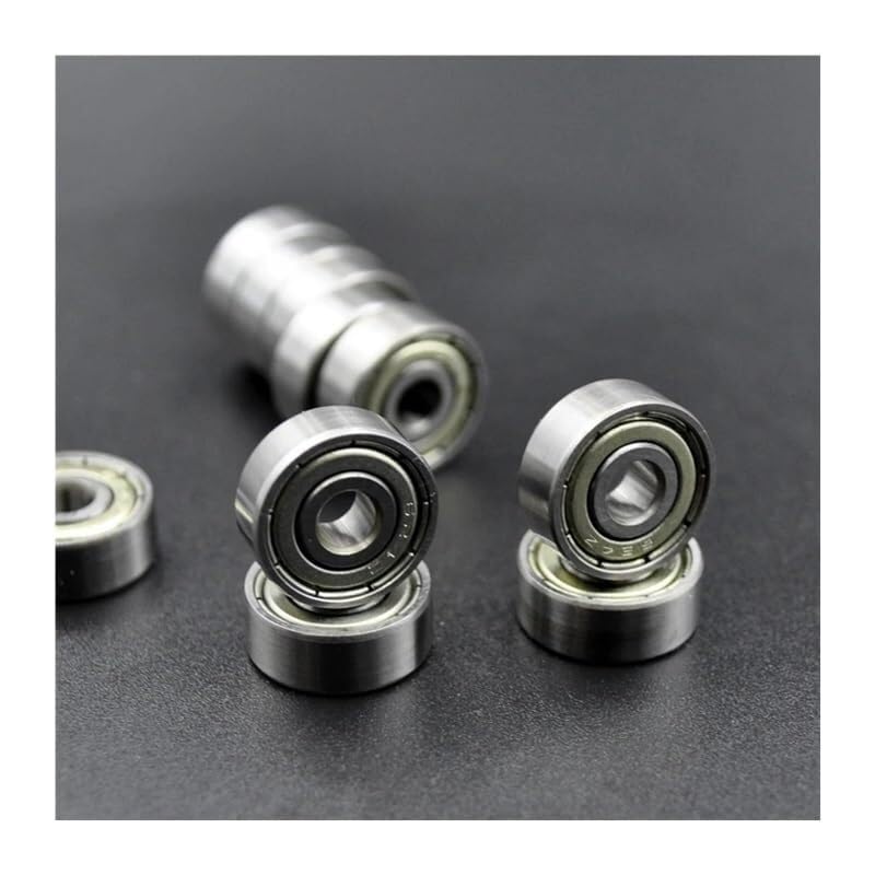 10 Stück Kugellager 608ZZ 623ZZ 626ZZ 687ZZ 688ZZ Rillenminiaturlager for Skateboard-Roller 3D-Druckerlager (624ZZ 4 x 13 x 5 mm) - Dichtungssatz-Sortiment(608ZZ 8x22x7mm)