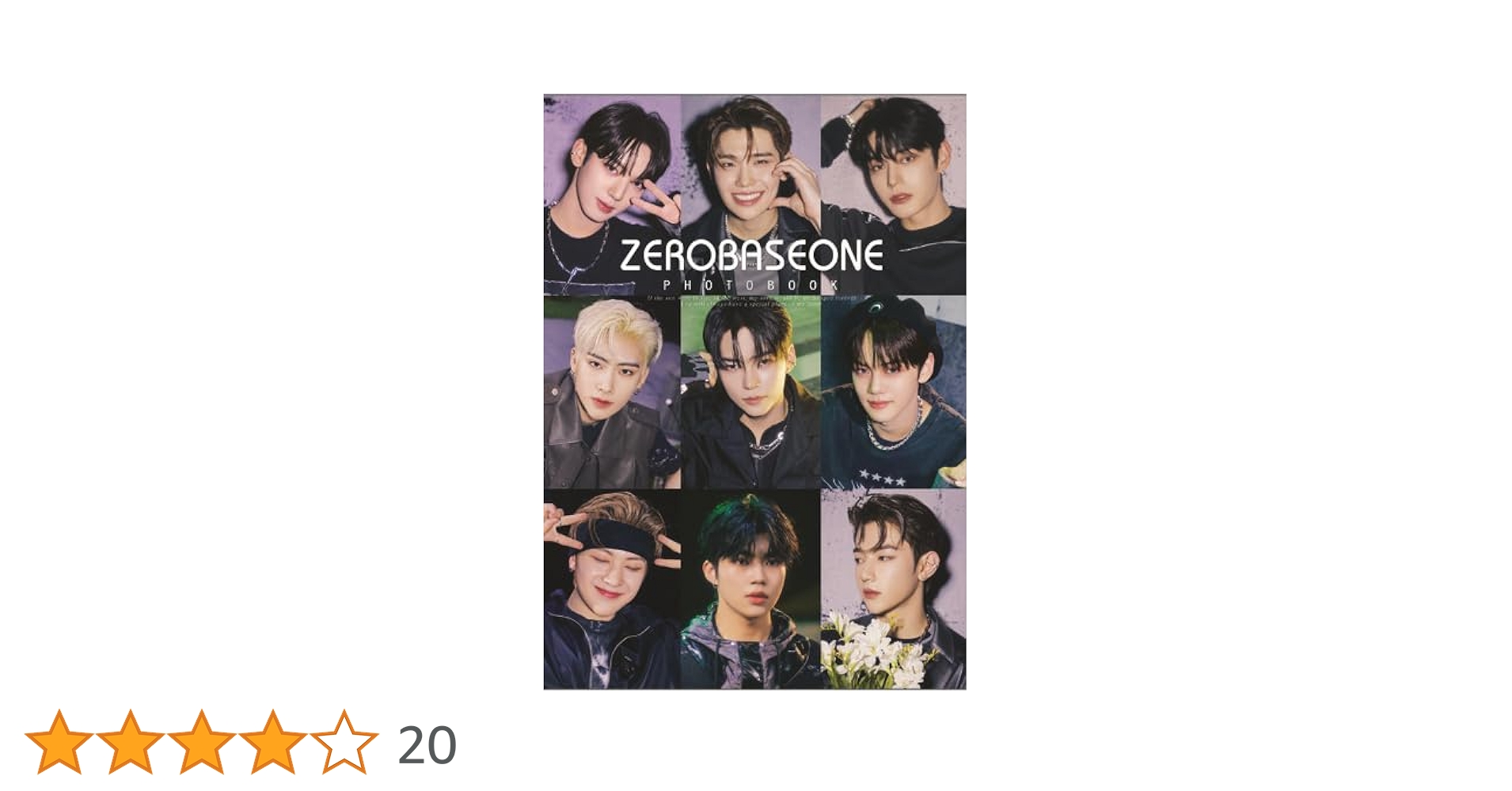 zerobaseone zb1 photo book アルバム　未開封　新品 zerobaseone zb1 photo book アルバム 未開封 新品