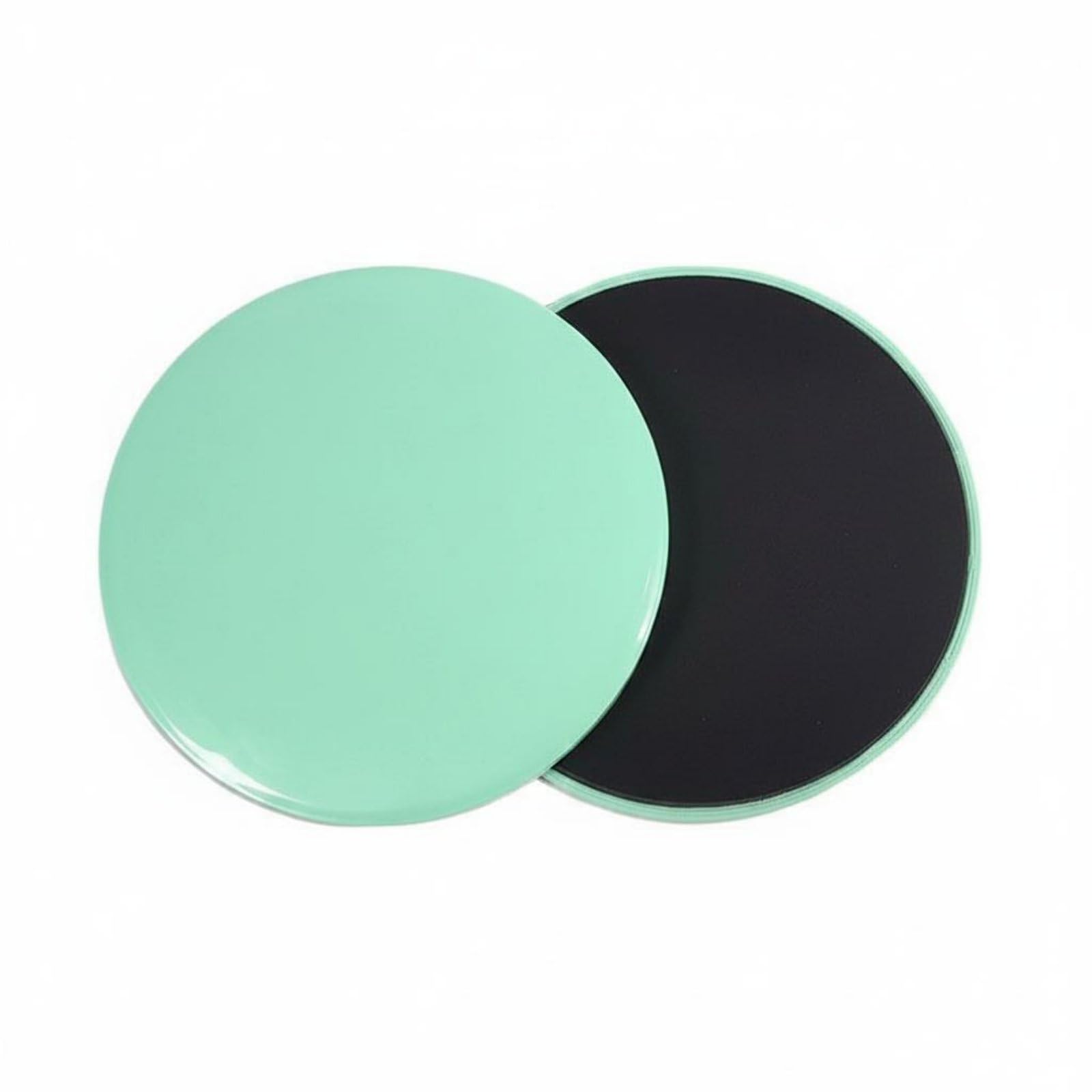 2 Pieces Low-Low-Intensity Pilates Sliders Portable Central Sliding Discs Long-Lasting Exercise Sliders for Home Gym, Travel, Mint Green-image-24