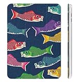 Mini6用ケース こいのぼり 鯉のぼり 保護ケース 三つ折り PUレザー Mini6用カバー 耐衝撃 軽量 半透明 全面保護 スタンド機能