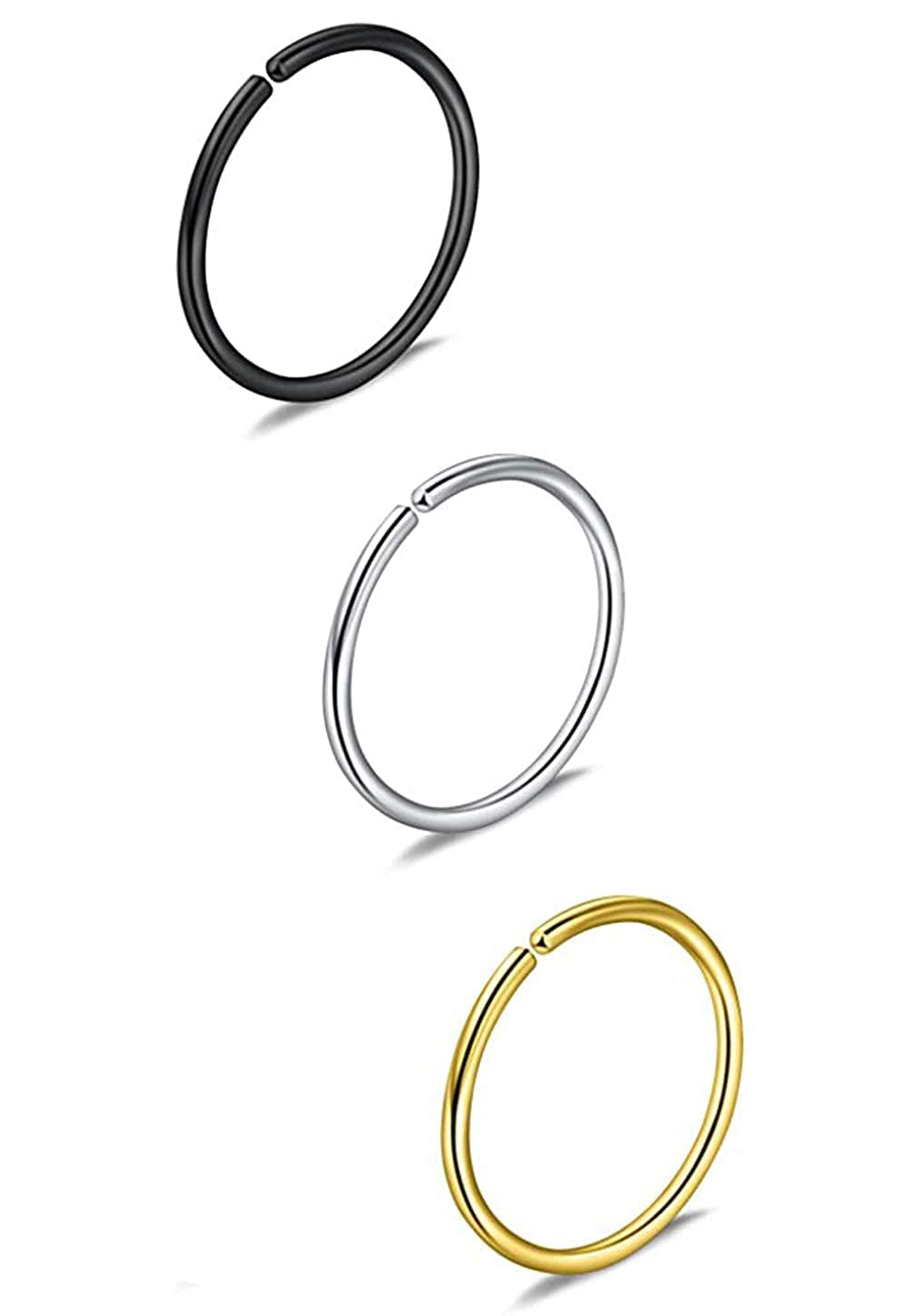 Clip-On Non-Pierced Nose Ring For Women And Girls (B0BQVKY12J) Amazon Price History, Amazon Price Tracker