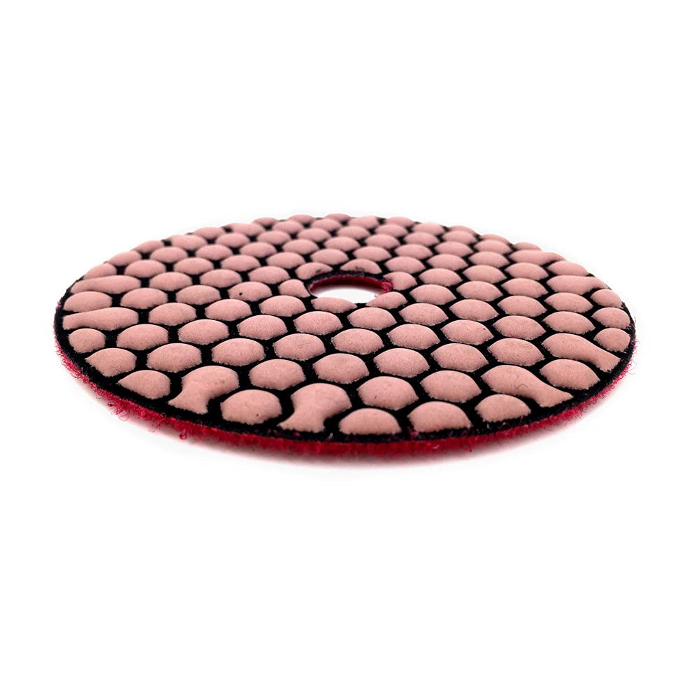 6 szt. 100mm sucha podkładka polerska 4 cale ostre diamentowe podkładki polerskie do granitowego marmuru tarcza szlifierska, 2