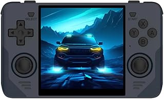 Lumitex Powkiddy RGB30 Handheld Game Console, Support 5G Wifi Matchmaking IPS Screen 4-inch 16G+128G with 20,000 Games, Portable Retro Mini Handheld Gift for Kids and Adults