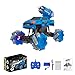 ZXCVBNAS RC Car/Boat Toys Telecomando Automobili Auto Piscina Acqua Giocattolo Giocattolo Dono Fuori-Road Rock Crawler 2.4GHz Stunt Impermeabile Veicoli televisivi Radio Voli di Natale,Blu