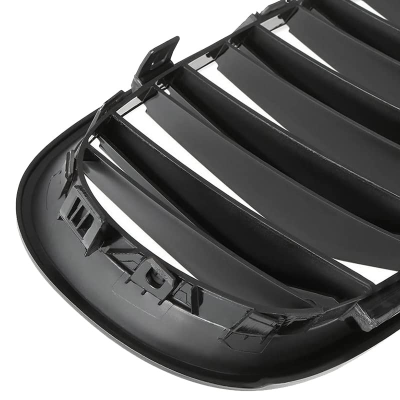Parrilla delantera de riñón doble línea para BMW Serie 5 E60 M5 7