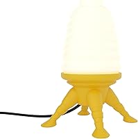 Vista 20 de Space Age Sci-Fi Midcentury Modern Hive Lamp Light LED Spaceship Inspired MCM Midmod 60s Office Desk Home Décor Lighting Dimmer Made In USA (Pink)