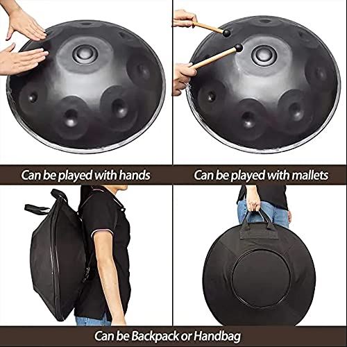 Handpan 22 Pulgadas 9 Notas 440Hz Mandala D Minor miniatura 4