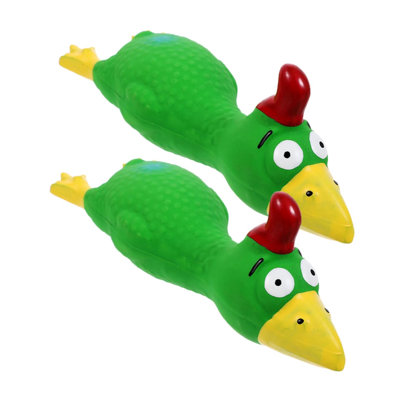 Mipcase Lot De 5 Jouets Interactifs À Mordre pour Animaux De Compagnie Jouets Couineurs pour Chiens Jouets De Dentition en Latex pour Chiots Jouets Sûrs Et Doux pour Chiens 2 Pièces X 5