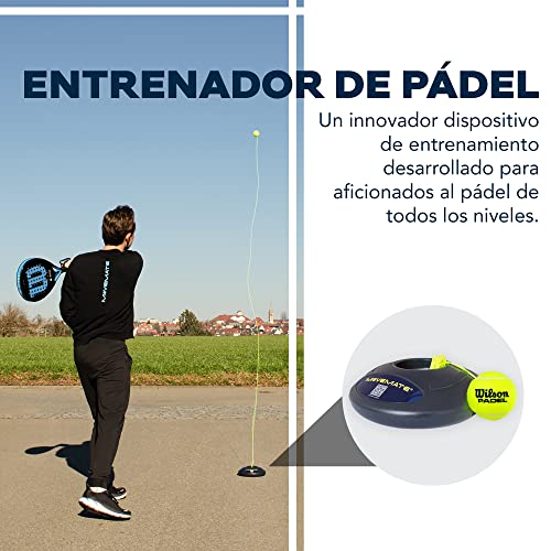 movemate entraîneur de padel avec balle de padel wilson® appareil de sport innovant pour les loisirs et les activités en plein air, dans le jardin, sur la terrasse