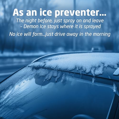 CarPlan Demon Ice 1L 2 Pack - 2 in 1 Pre-Icer & De-Icer - Prevents Overnight Freezing, Melts Ice Fast - Image 3