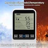 Regulator temperatury, gniazdko 230 V, regulator wilgotności powietrza z czujnikiem, cyfrowy termostat, gniazdko z higrostatem, przełącznik temperatury z programatorem czasowym, alarm do szklarni