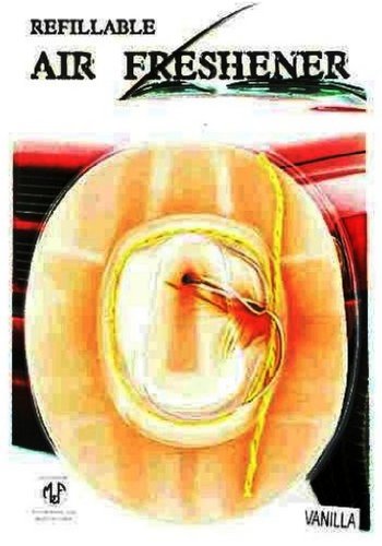 M & F Western Cowboy Hat Air Freshener - Vanilla