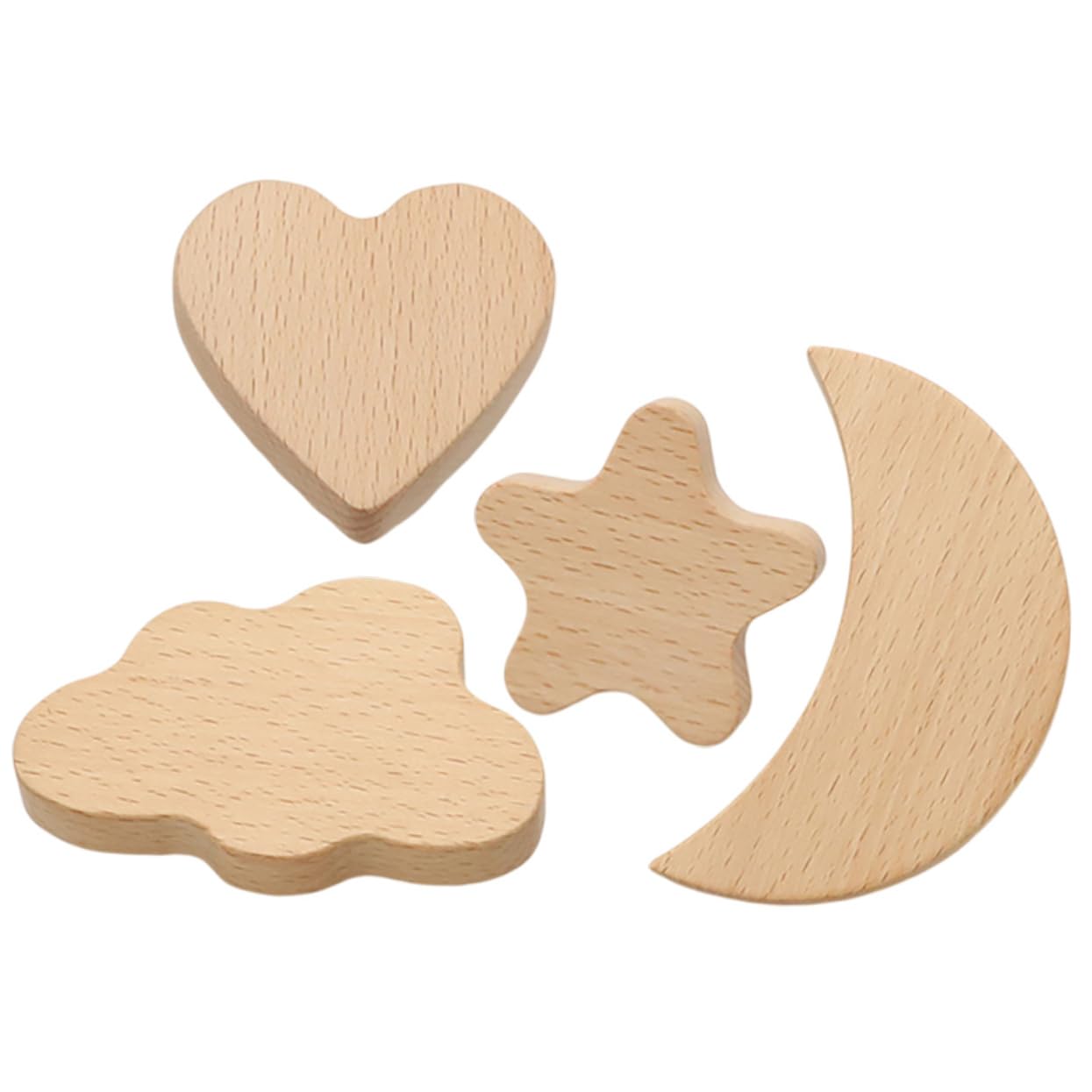 PRETYZOOM Boho Style Drawer Pulls Wooden Knobs for Dresser and Cabinet Doors Single Hole Door Pulls Handles Elegantly Decorative Knobs