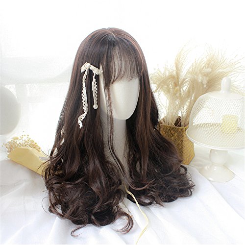 Mojun Long Curly Wig Wavy Hair Heat Resistant Wig For Cosplay Party Costume #TOP3