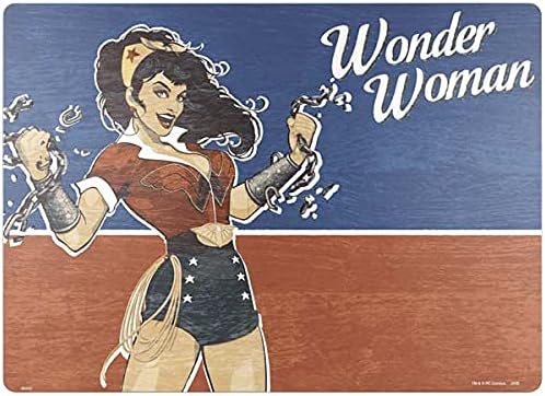 Skinit Decal Laptop Skin Compatible with Surface Laptop 4 15in - Officially Licensed Warner Bros Wonder Woman Bombshell Design