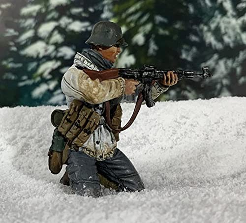 Figura Militar Alemán Grenadier en Parka 1:30 miniatura 2
