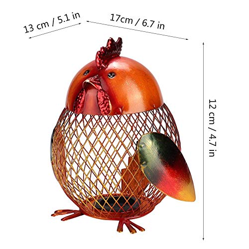 Money Bank, Chicken Shaped Piggy Bank, Iron Chick Money Saving Box, Decorative Modern Sculpture, Creative Animal Piggy Bank, Gifts For Kids #TOP7