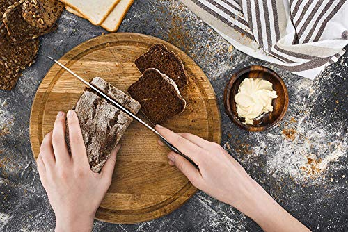 NF Stainless Steel Serrated Bread Knife #TOP26