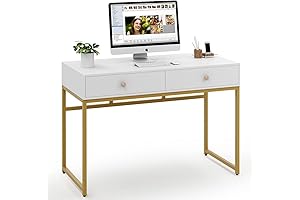 Novogratz Modern & Simple 47 Inch Home Office Computer Desk