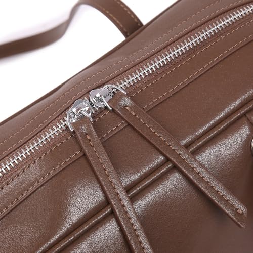 Genuine Leather Women's Handbag - Stylish Shoulder Bag and Versatile Multiple Compartments, large capacity4