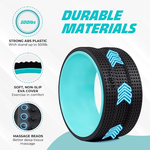 Yes4All Spinal Groove Wheel Roller -10 Inches #TOP1