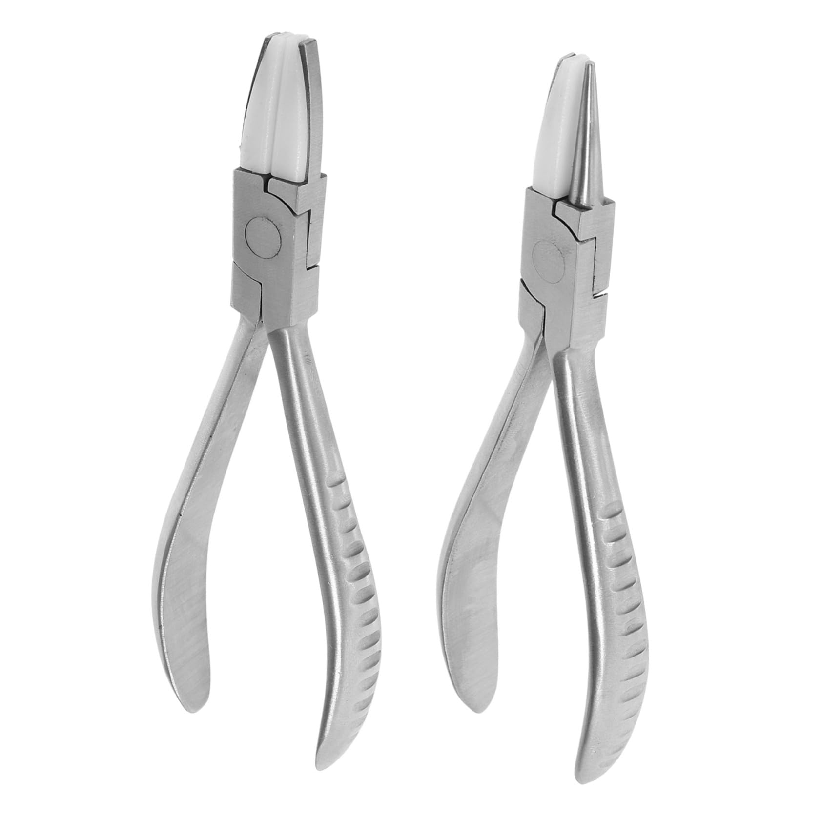 WOONEKY Pince de Réparation pour Lunettes 2 Pcs en Acier Inoxydable, Ajustage des Plaquettes Nasales