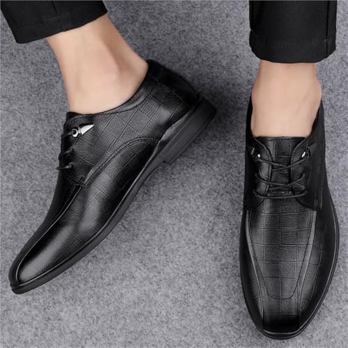 Men's Patent Leather Oxford Lace Up Dress Shoes Classic Tuxedo Formal Footwear2