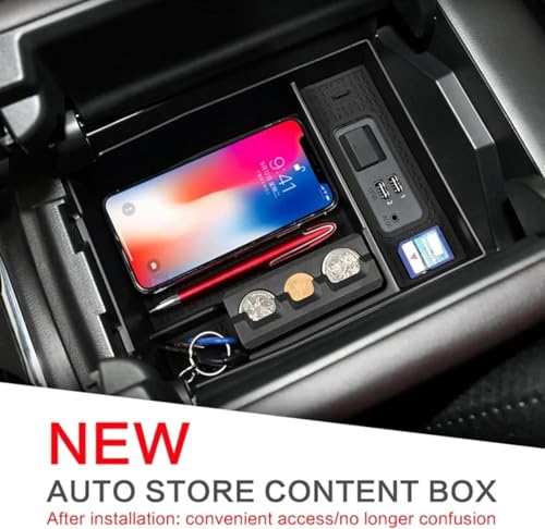 Boîte de stockage cachée Mazda CX-8 CX-9 plateau insert premium - 6