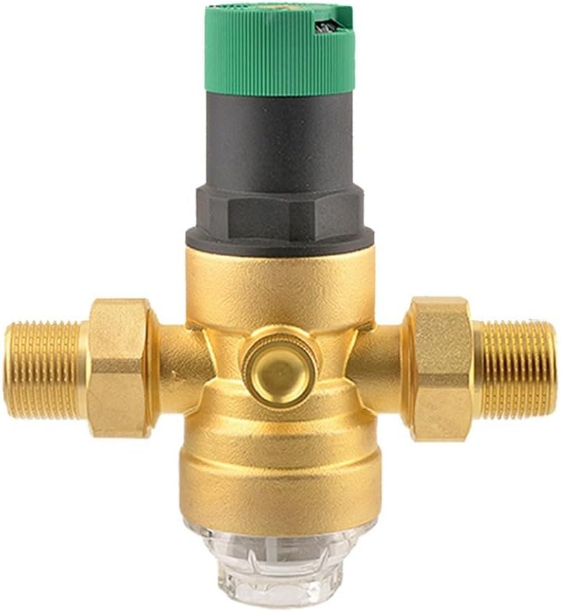 Riduttore Di Pressione Acqua 3/4" - In Ottone, Con Manometro, Regolabile Per Casa E Industria - Foto 5